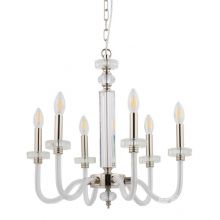 Hampton oprawa wisząca 6xE14 10W chrom